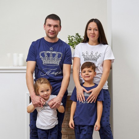Pajama men's (T -shirt and trousers) KAFTAN "Crown" R.56-5