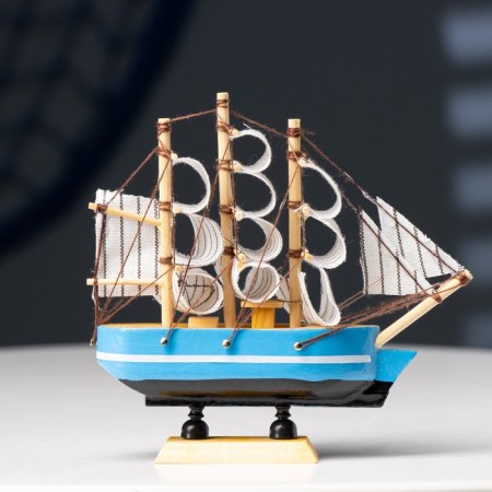 Souvenir Small Small Ship "Sea Orchestra", 3 × 13.5 × 15.5 cm-3