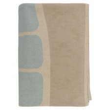 Cottage blanket with Tea Plantation Terra, size 130x180 cm