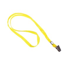 Baiga tape, 10 mm x 80 cm, with a metal clothespin, yellow