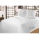 Pillowcase atra 50x70cm color white, strip-satin 3x3 140g/m² 100% cotton