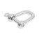 Touching bracket, type of line, 6 mm, zinc, 100 pcs