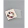 Cookie box, confectionery packaging, "the most beautiful", 12 x 12 x 3 cm