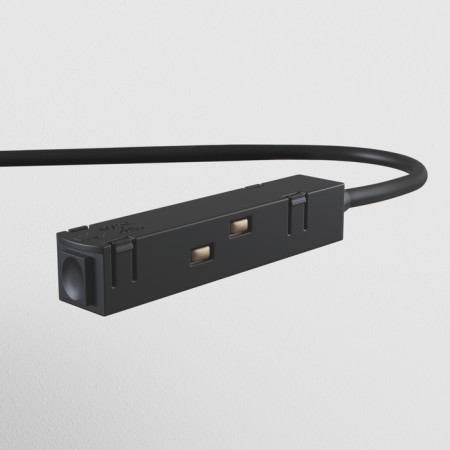 Power supply for the track system Technical TRA004B-22B, 54x1.8x1.8 cm, black color-1