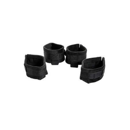 Bond -based set for BDSM, textiles, black-5