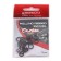 Namazu Pro Rolling Ribbed Swivel, Brass, Carbon, Test-125 kg, packaging 5 pcs.