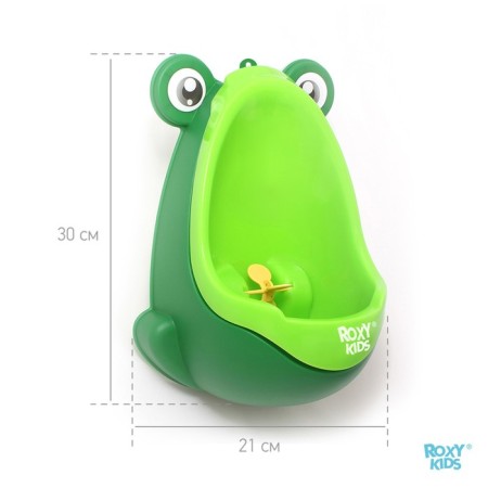 Pussuir "Frog with aim" for boys, on suction cups, green color-6