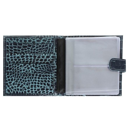 Businessman on the button, 18 sheets, the color is turquoise-1
