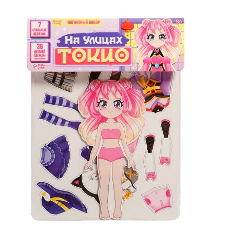 Magnetic game "On the streets of Tokyo"-5