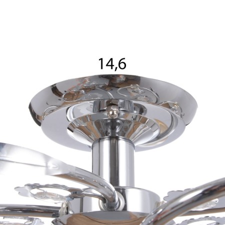 Viola chandelier BP 5x40W E27 Chrome Model: 2612379-4