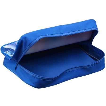 Folder with handles textile A4, 350x270x100 mm, cold heart-1