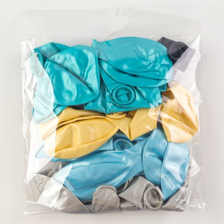 Latex ball 12 "Cold blue", set 25 pcs., Mix color-1