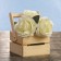Wooden Kashpo 12 × 11 × 9 cm "odnushka light", two -string, natural give beautifully