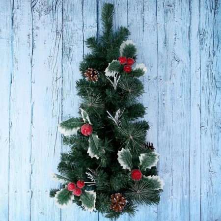 Christmas tree decor wall "berry berry" 65 cm-1