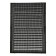 Ventilation grate "Vento" 1724V, 170x240 mm, with a grid, inexhaustible, graphite