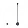 Bra Satellite, 10W LED, 4000K, 840LM, black color