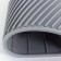 Silicone rug for drying dishes Joy Home, 39x25 cm, gray