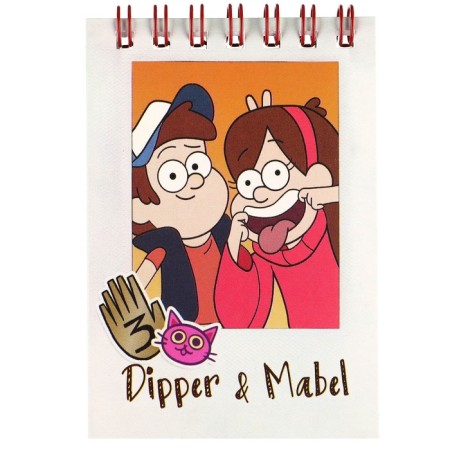 Notepad A7 32 L on the crest Dipper and Mabel, Gravity Falls-3