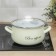 Lime pan, 3.1 l, glass cover, induction, color light green