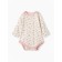 Body baby with a long sleeve, the color is milk, height 68 cm