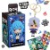 Toy - Funny Box Surprise "Anime": children's keychain, stickers, card, color mix