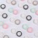Container for contact lenses "duet", packing 20 pcs, color mix
