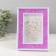 Photo frame plastic 10x15 cm "Lilac pebbles" 2x14.7x19.7 cm