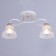 Linda chandelier 2x60W E27 white, gold 47x16x23cm