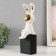 Souvenir ceramics "Bunny-cosmonaut" 9.9x10x21.5 cm