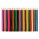 Pencils of 36 colors, Devente Trio Mega Soft, three -sided case, 4m, 3 mm, metal gift box