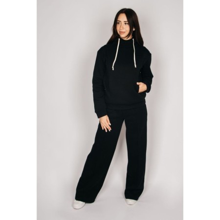Female trousers, size 42, black color