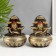 The desktop fountain from the network, the backlight "Buddha and the hand" mix 20x16x16 cm
