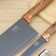 A set of kitchenenies Bobssen, 4 items: knives 12.5 cm, 20.5 cm, scissors, metal vegetable vegetables