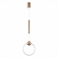STL LUCE Sus. SL1578.203.01. Giera. 1x15 W, LED, 3000K, 1500 LM, 25x25x25 cm, golden color