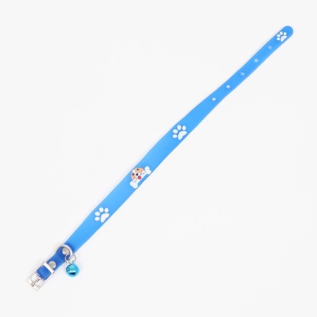 Collar with luminous elements "pleasure", 30 x 1 cm, blue-4