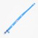 Collar with luminous elements "pleasure", 30 x 1 cm, blue