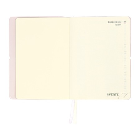 Diary of Leduced A5 136 DEVENTE sheets. Jane, soft pvc cover, elastic band, perforation, liesse, block 70, lilac-7