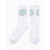 Male socks "did not have time under the palm trees, celebrate under the Christmas tree", white color, rr 41-45
