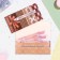 Money envelope "Happy Birthday!" Brown cage, 17 x 9 cm