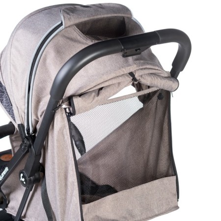 Walking stroller Acarto Antero, Sandy color-9