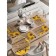 A set of napkins for setting the table "Sunflower flowers", rectangular, rounded edges, size 30x46 cm, 4 pcs