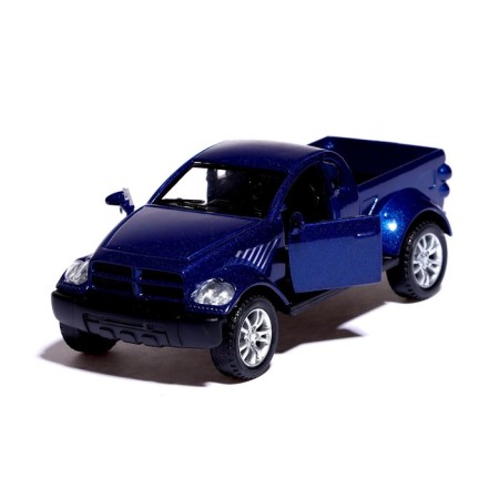 Metal “Raptor” machine, doors open, 1:32, inertia, blue color-3