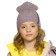 Hat for girls, size 50-51, lilac color
