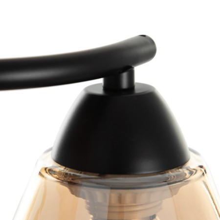 Chandelier "Edott" 2he27 40W Black 43x15x25 cm Bayerlux-6