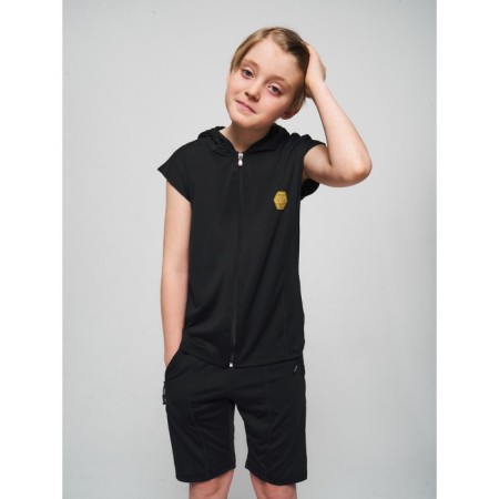 Sports suit for a boy, height 164 cm, dark blue color