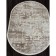 Oval carpet kardlen marmaris, size 192x290 cm, color Gry/D.Beige