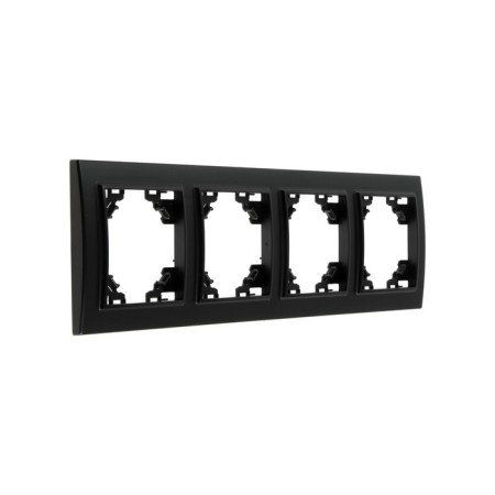 Four-seater horizontal frame, Erna series, PFR00-9004-03, black-1
