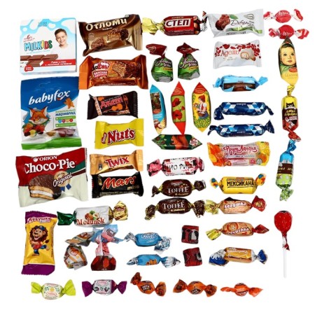 New Year. Gift set of sweets "Smeshariki", 750 g-3