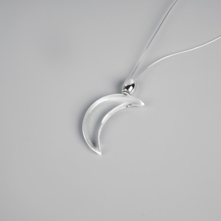 LED coat "Crescent" 60 cm, batteries, glow of multi (RGB)-2