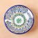 Candy of Rishtan ceramics "Flowers", 16 cm